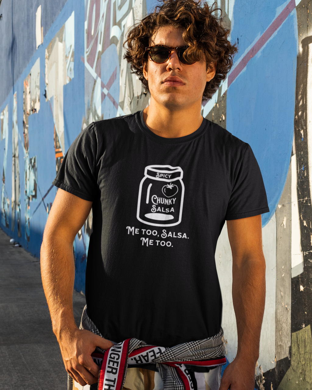 Salsa Épaisse Épicée, T-shirt Moi Aussi | Fierté Latino T-shirts Drôles Viraux | 3 Couleurs
