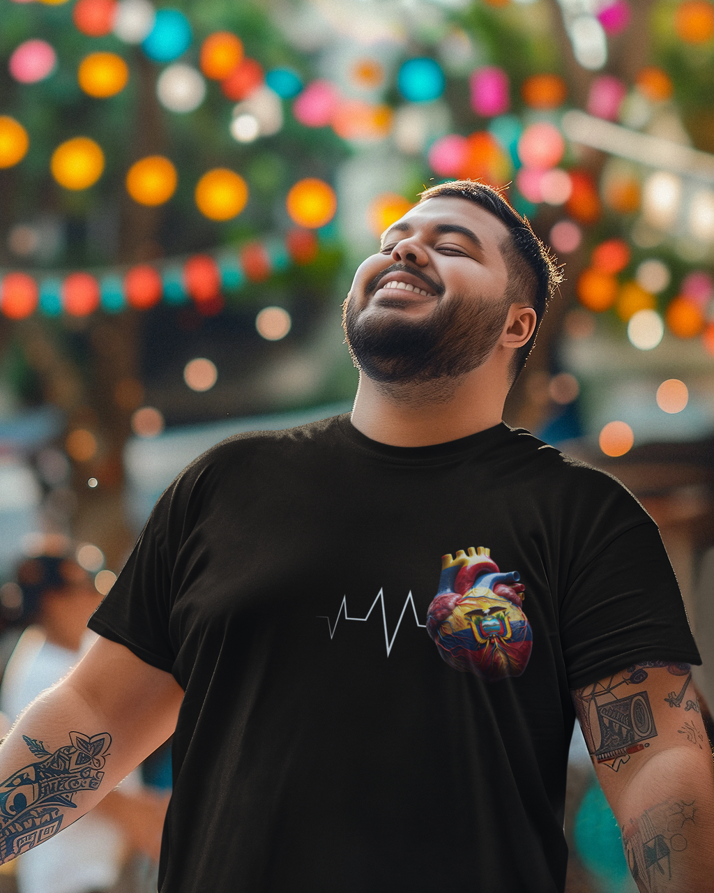 ECUADOR Always In My Heart T-shirt | Ecuadorian Heartbeat Corazon | Latino Pride Funny Viral Tees