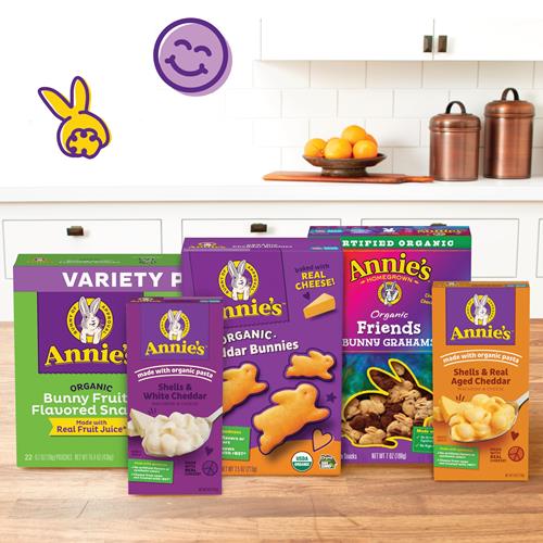 Macaroni au fromage Annie's White Cheddar Shells avec pâtes biologiques, 170 g
