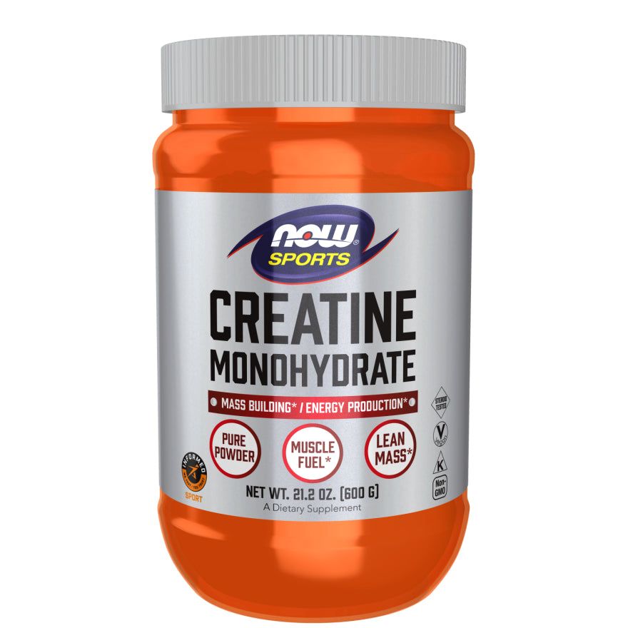 Now Sports Créatine Monohydrate en poudre 600g - 2031
