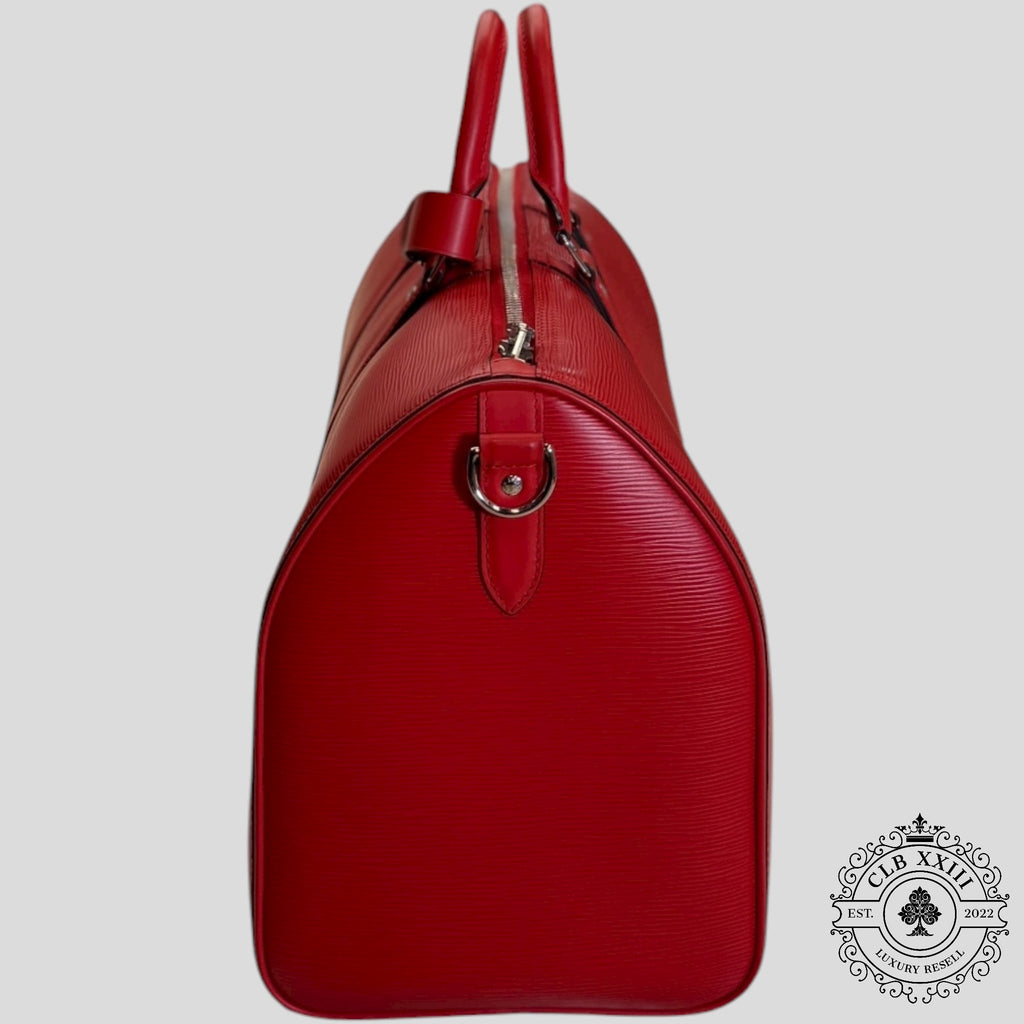 Louis Vuitton x Supreme Keepall Bandoulière EPI 45 en Rouge