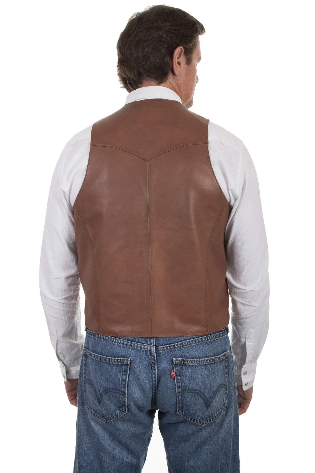Scully Laramie (206 cuir) – Gilet homme