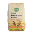 Whole Foods Market, Croustilles de maïs blanches biologiques style restaurant sans sel, 396 g