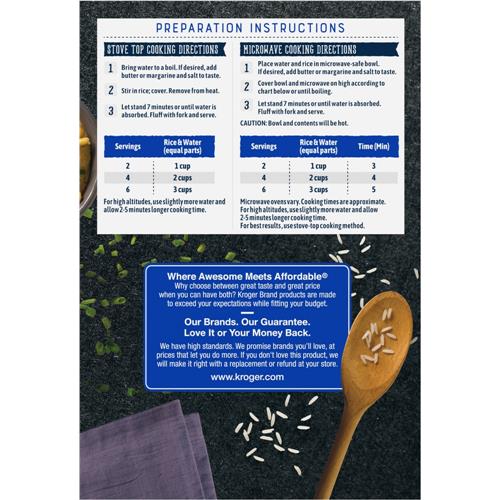 Riz Jasmin Instantané Kroger 340 g