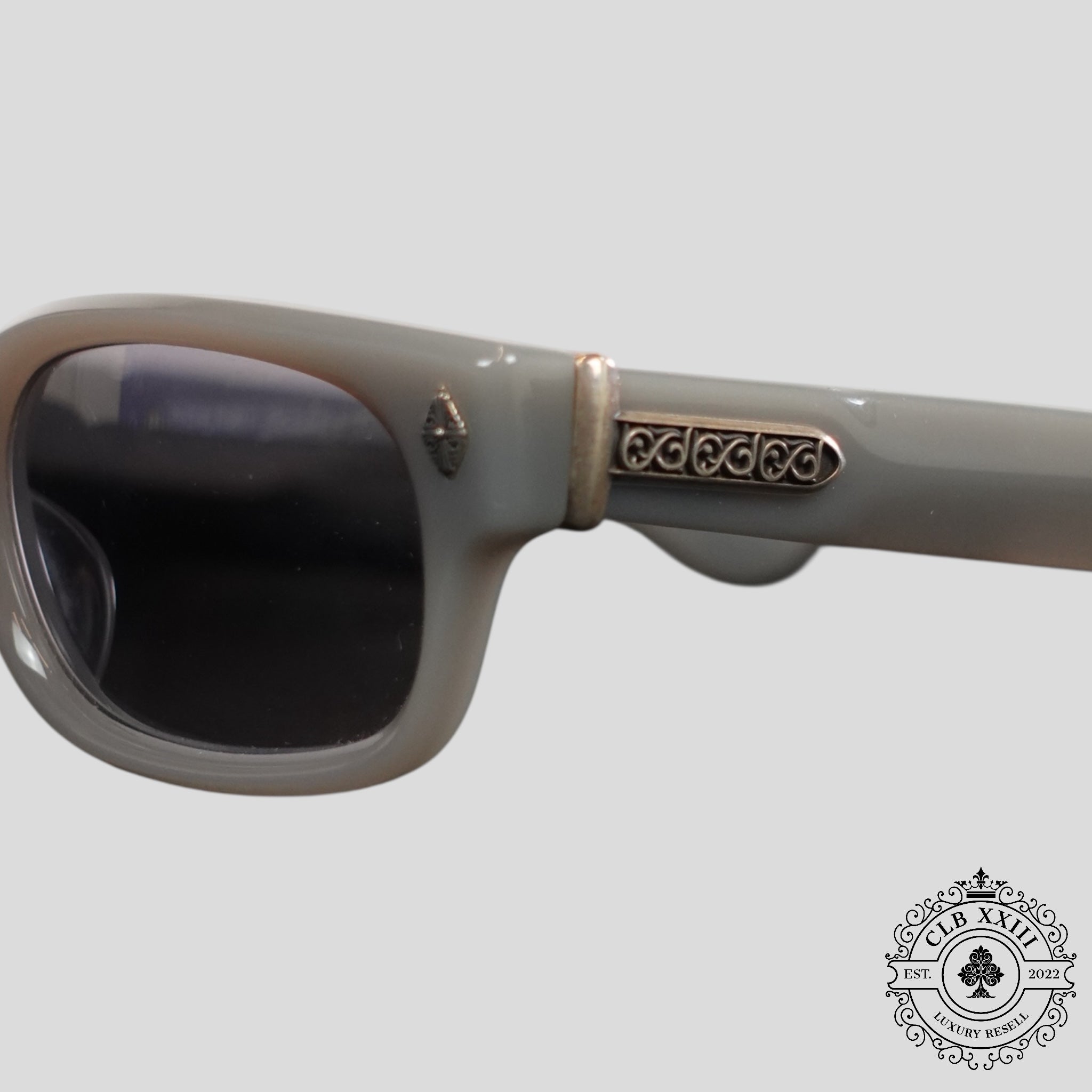 Lunettes de soleil Chrome Hearts Weirdo Grises