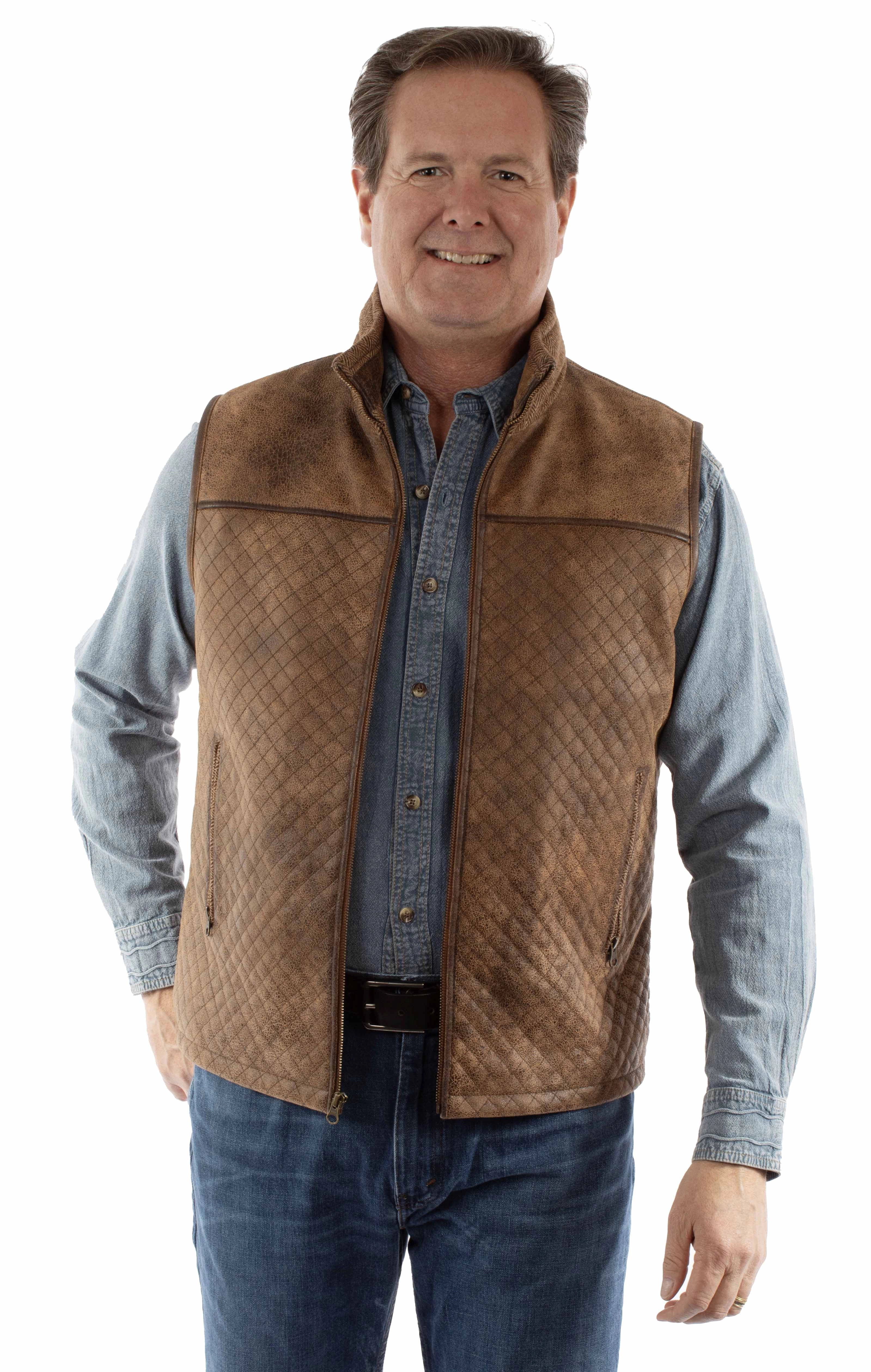 Scully Badlands (2081 Agneau) – Gilet pour hommes