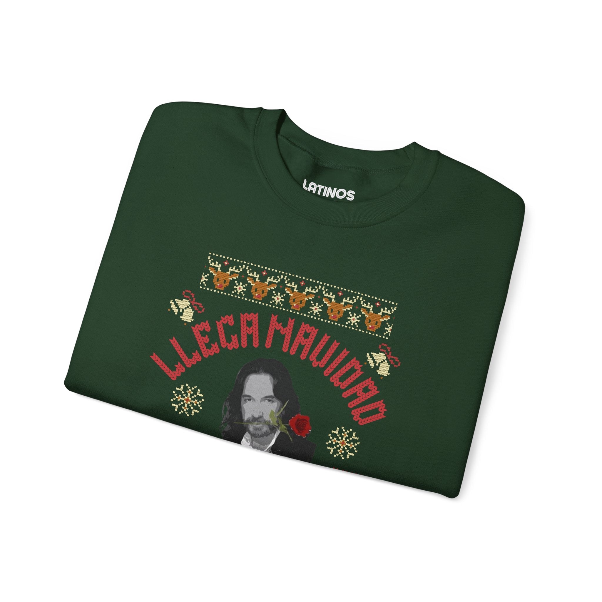 Llega Navidad Y Yo Sin Ti Marco Antonio Latino Navidad Ugly Christmas Sweater | 3 Colors