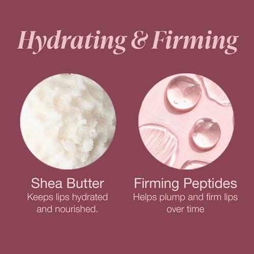 Mineral Fusion Nouveau Teint Lèvres Hydratant Transparent, Couleur à Modularité, Baume Hydratant pour les Lèvres à l'Huile de Jojoba, au Beurre de Karité et Plus Encore, Hydrate et Nourrit, Sans Colorants Fd&C et Hypoallergénique, Courageux, Rouge Cerise