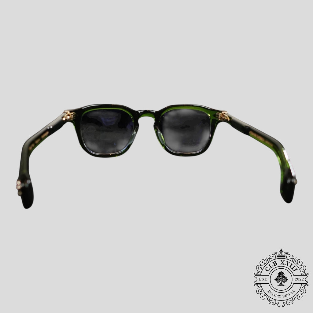 Lunettes Chrome Hearts Chirp Chirp vertes