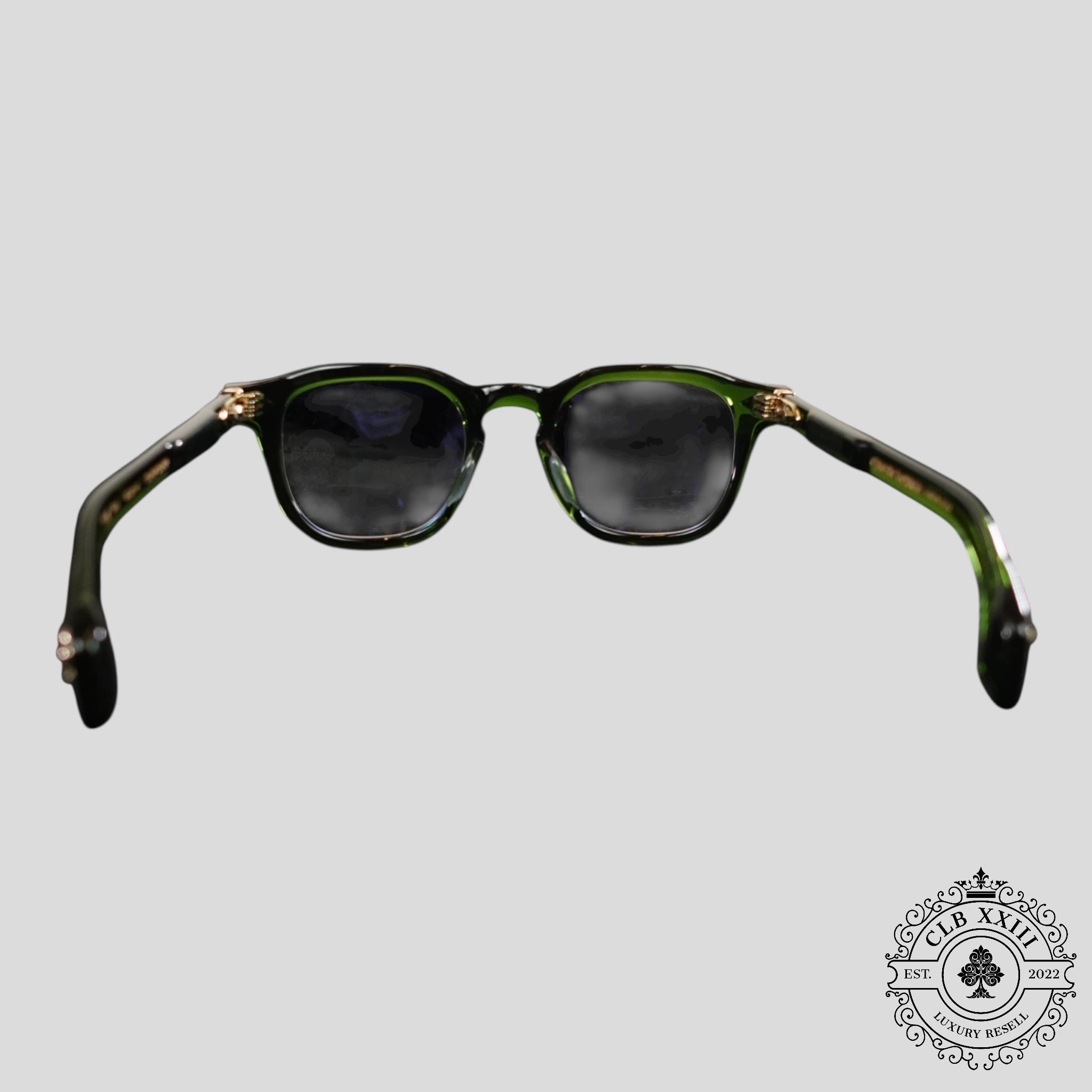 Lunettes Chrome Hearts Chirp Chirp vertes