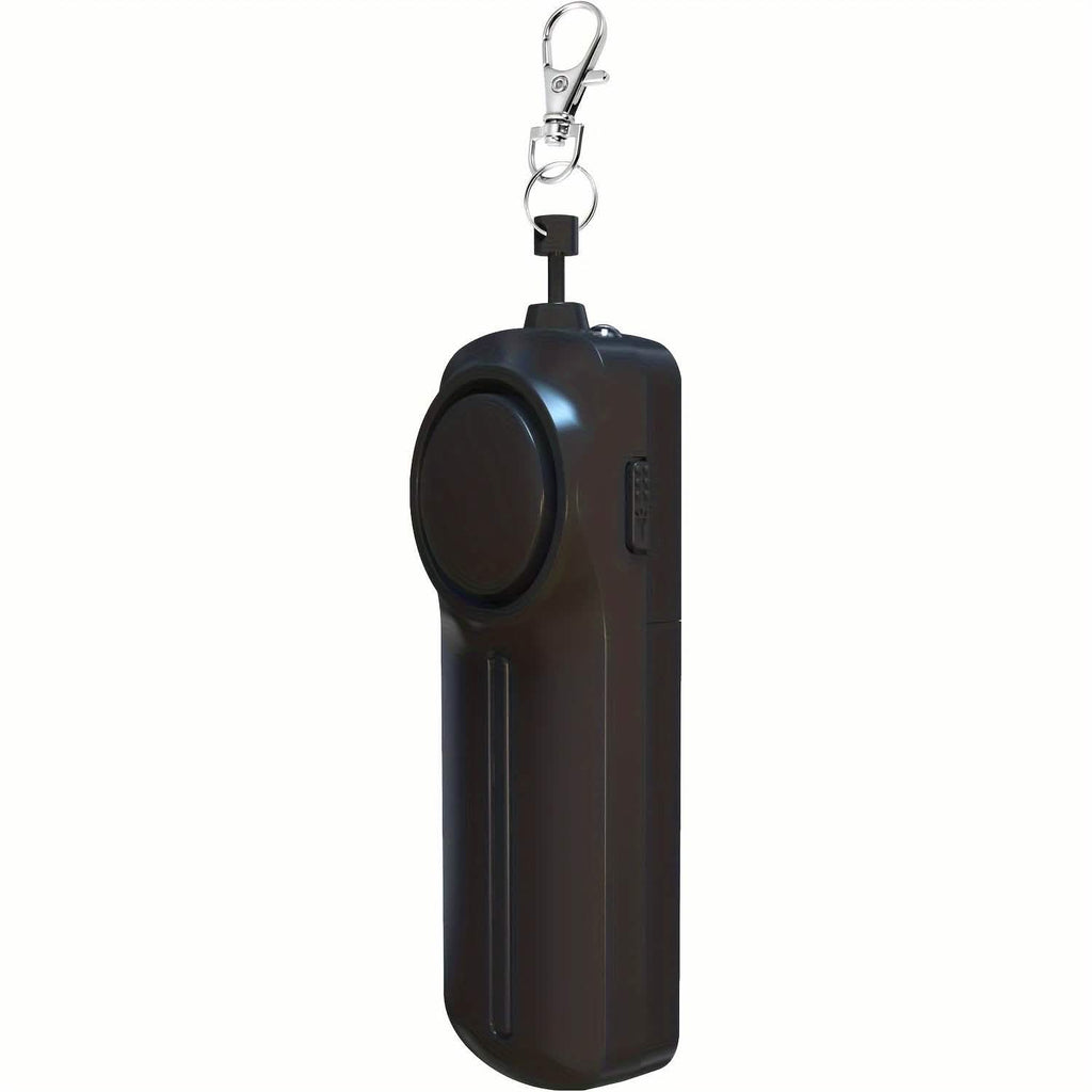 Alarme de sécurité personnelle avec lampe de poche LED – Dispositif de sécurité d'urgence porte-clés