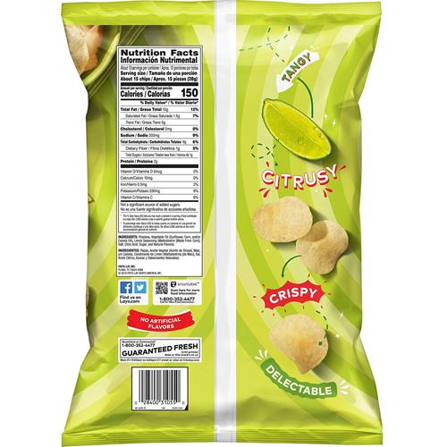 Chips Lay's saveur citron, 12,5 oz