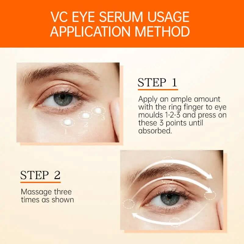 Sérum éclaircissant contour des yeux à la vitamine C 20 ml