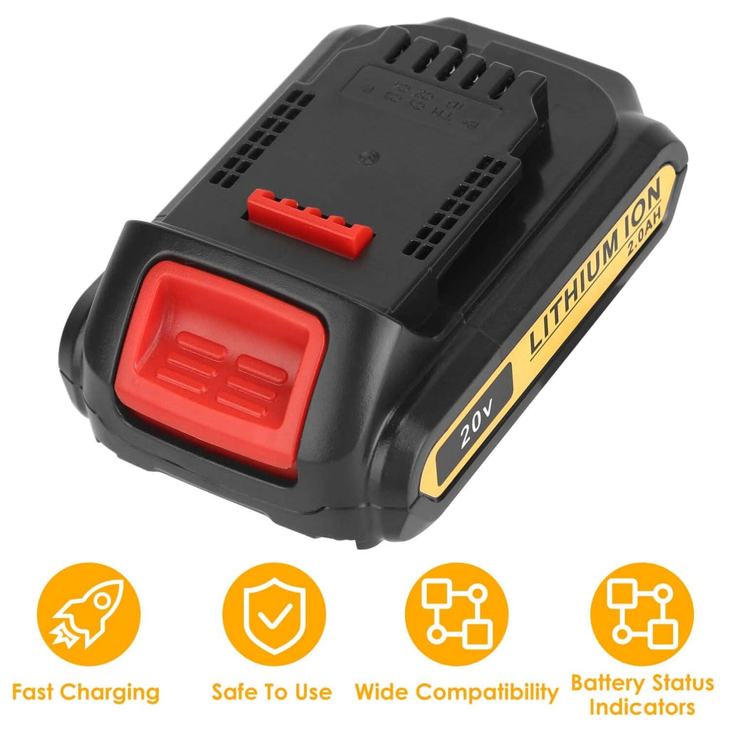 Batterie de rechange 20V compatible avec Dewalt DCB