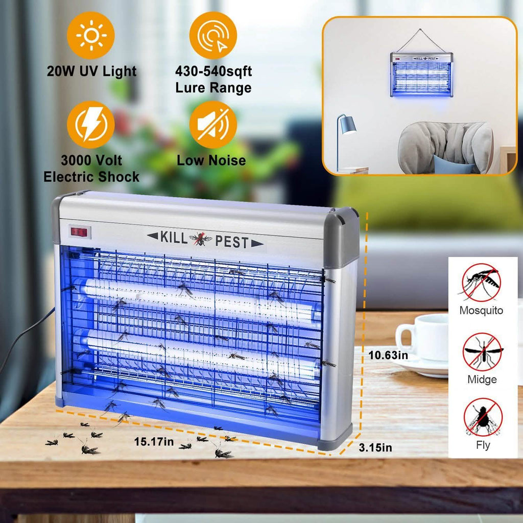 Destructeur d'insectes et moustiques électrique 20W