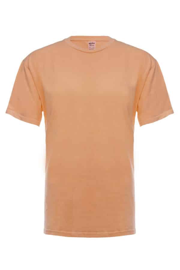 Teinture de vêtement orange fluo