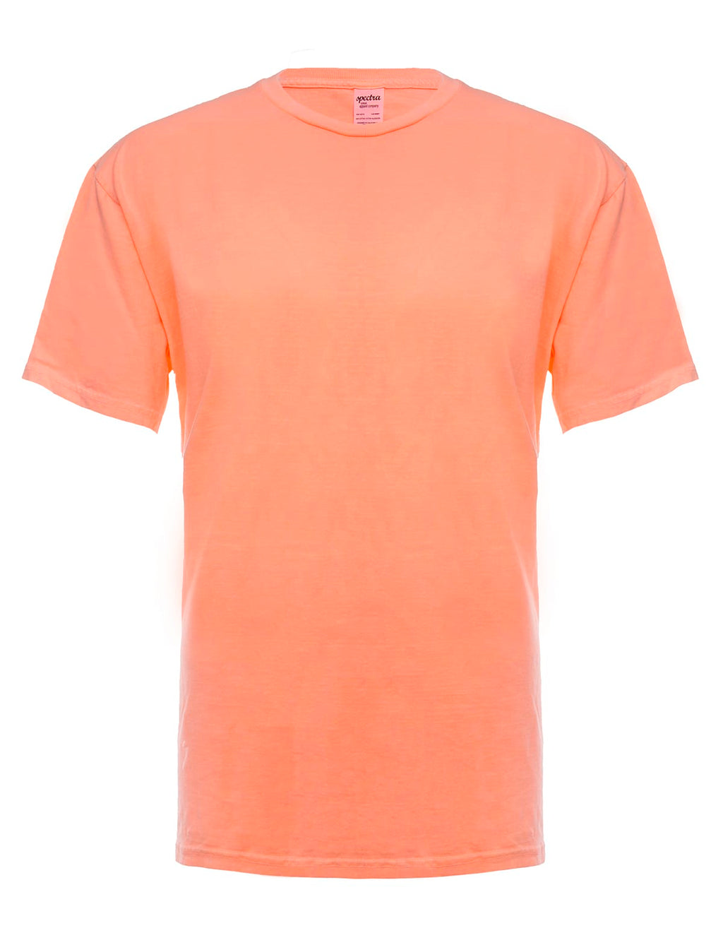 Teinture de vêtement orange fluo