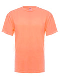 Teinture de vêtement orange fluo