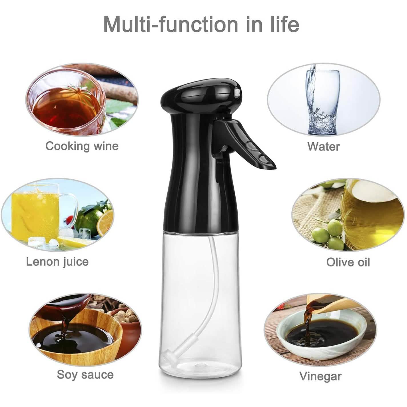 Vaporisateur d'huile de cuisson 210 ml