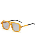 Grandes lunettes de soleil à monture