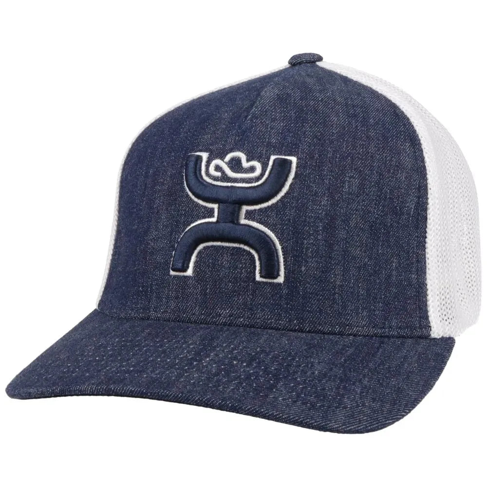 Casquette Trucker HOOey Coach (Denim/Blanc)