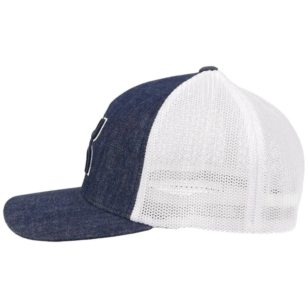 Casquette Trucker HOOey Coach (Denim/Blanc)