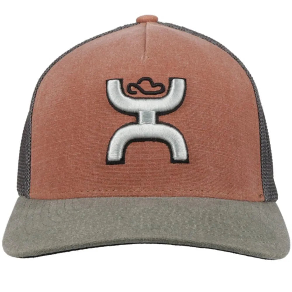 Casquette Trucker HOOey Coach (Rouille/Gris)