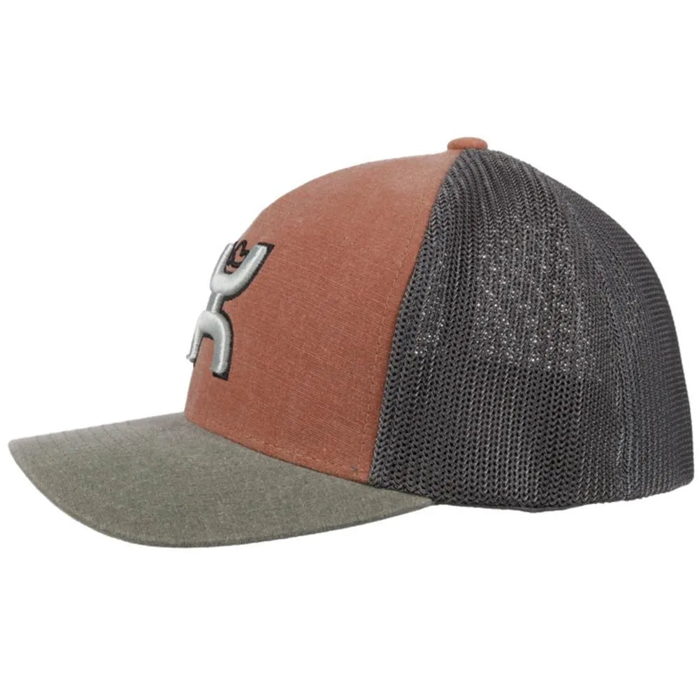 Casquette Trucker HOOey Coach (Rouille/Gris)