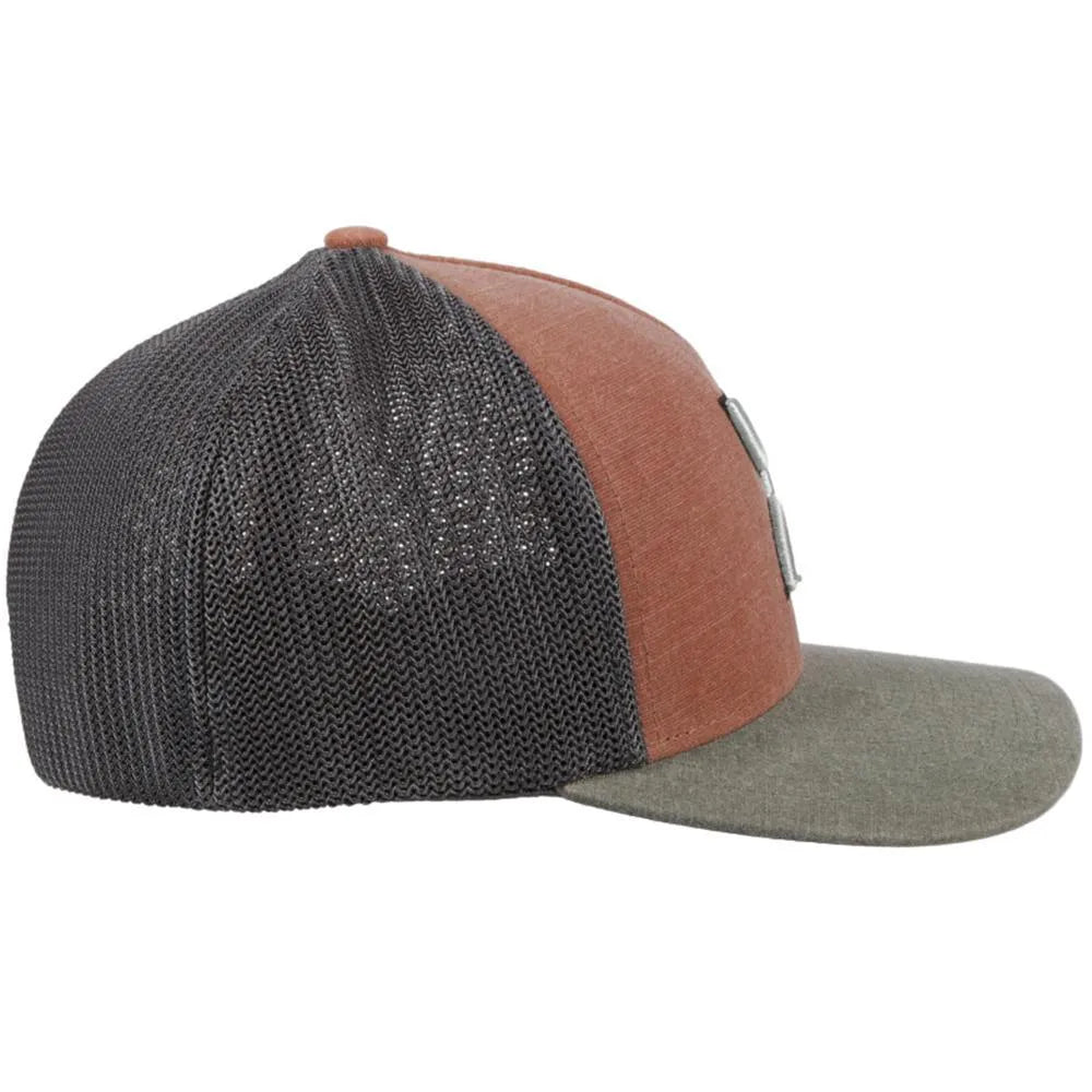 Casquette Trucker HOOey Coach (Rouille/Gris)