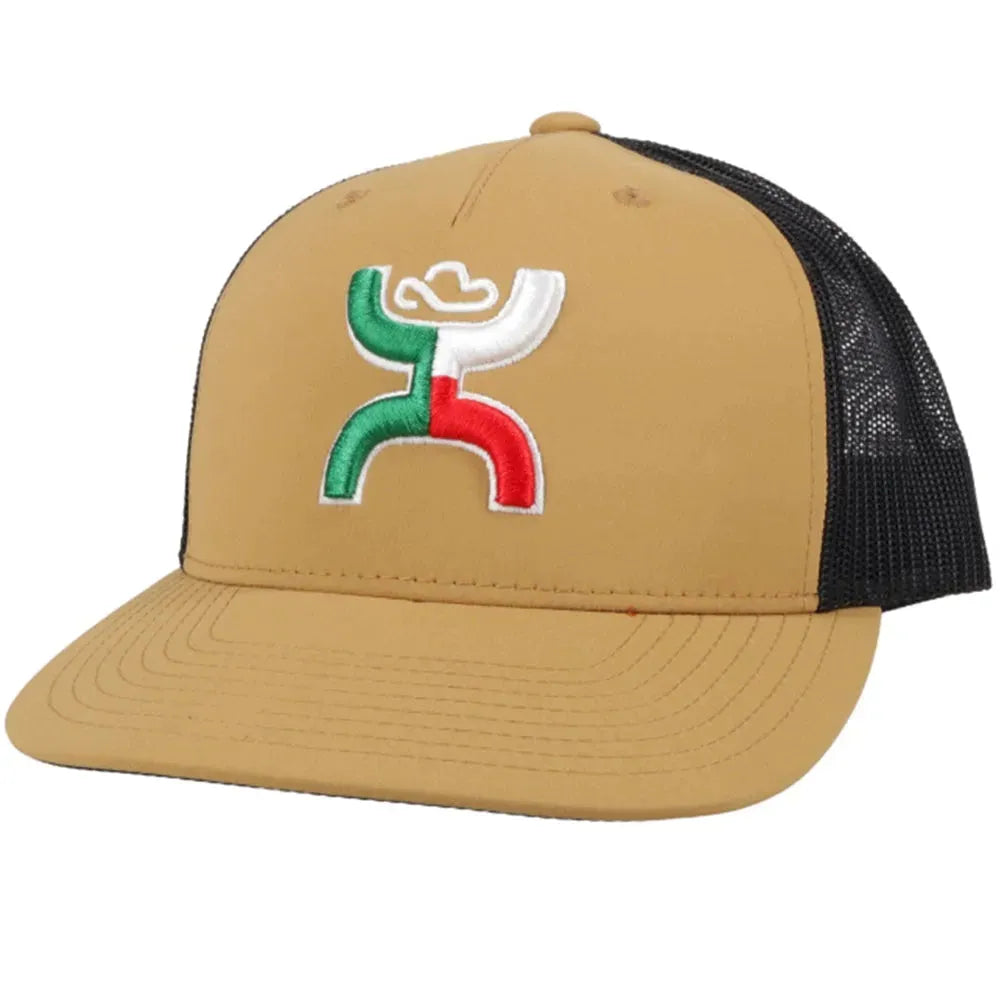 Casquette trucker HOOey "Boquillas" (beige/noir)
