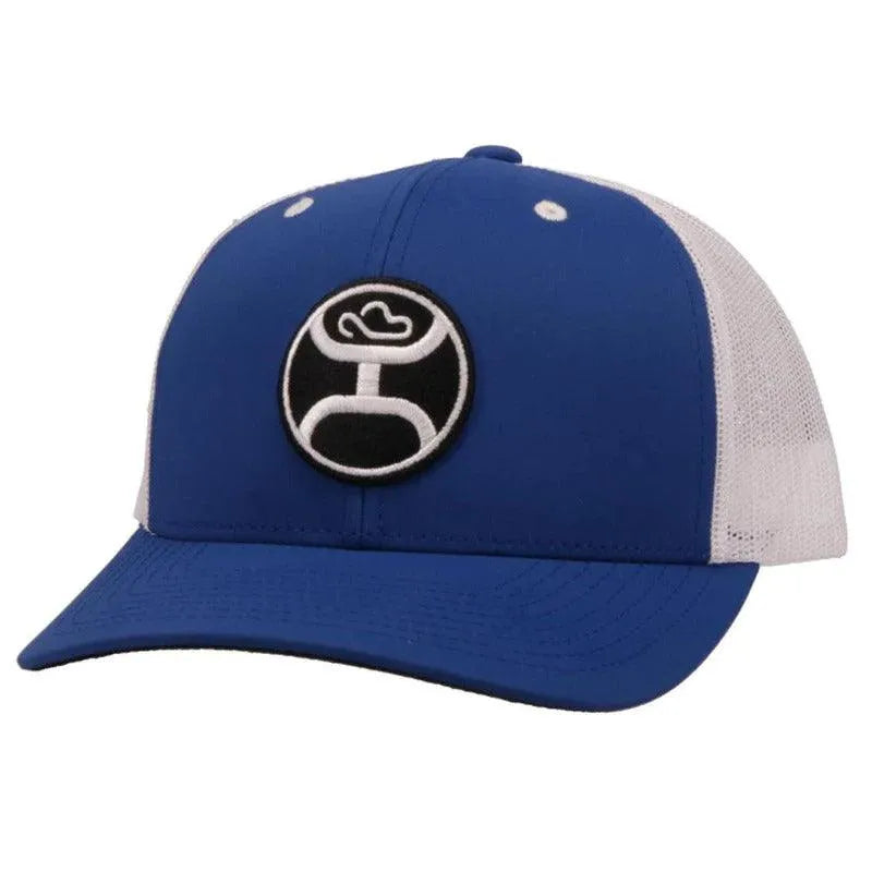 HOOey "Primo" (Bleu/Blanc) - Casquette Trucker