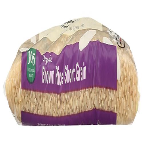 Riz brun biologique à grains courts, 907 g, Whole Foods Market