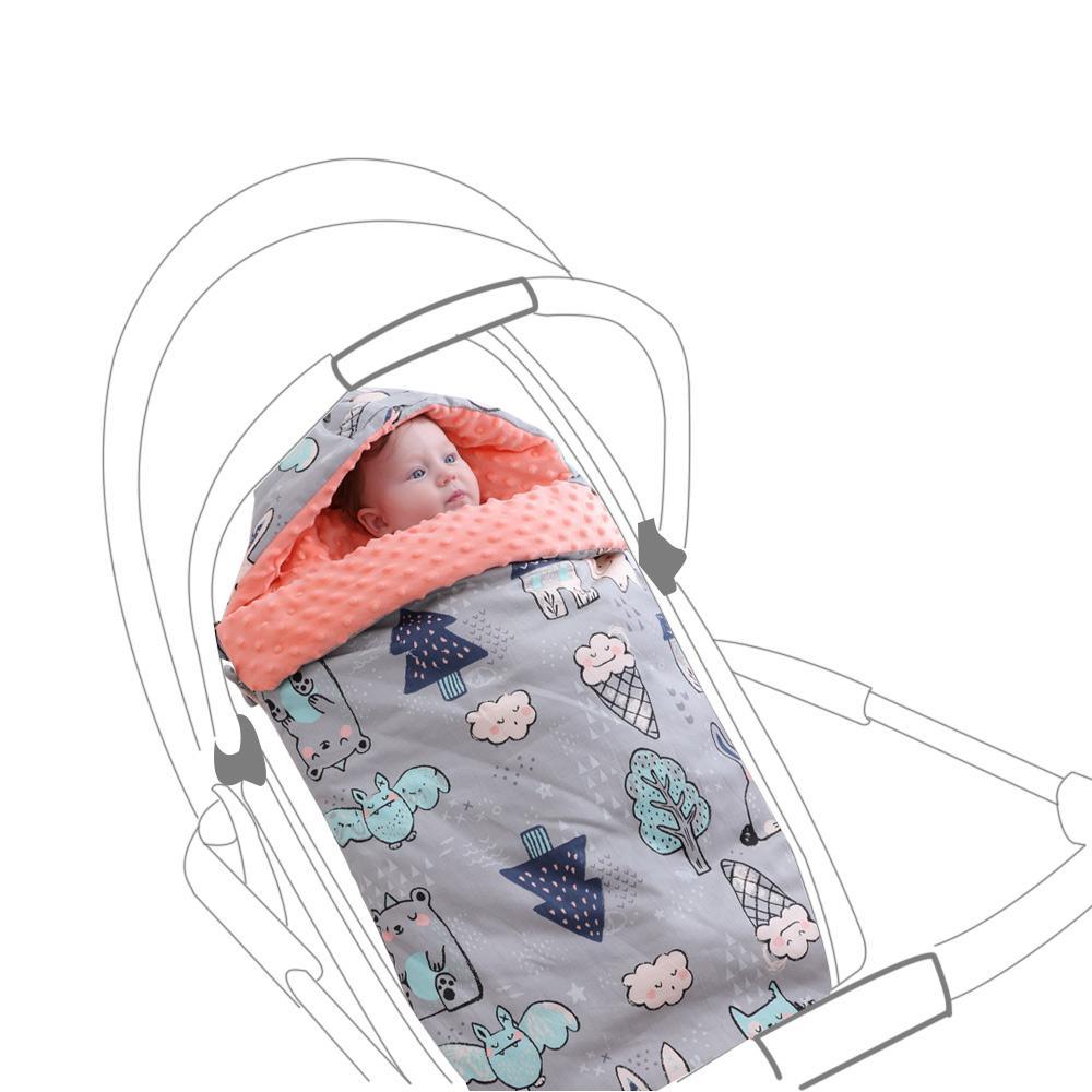 Nouveau-né Bébé Enveloppe Cocon Modèle Sac de couchage Enfant Garçon Fille Enfants Gigoteuse Couverture d'emmaillotage Pour Bébé Enfants