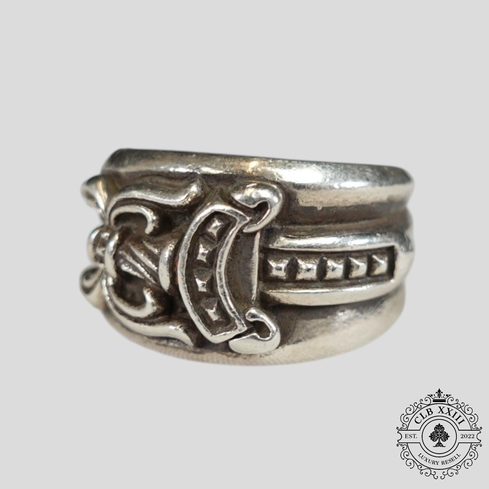 Bague Dague Chrome Hearts en Argent