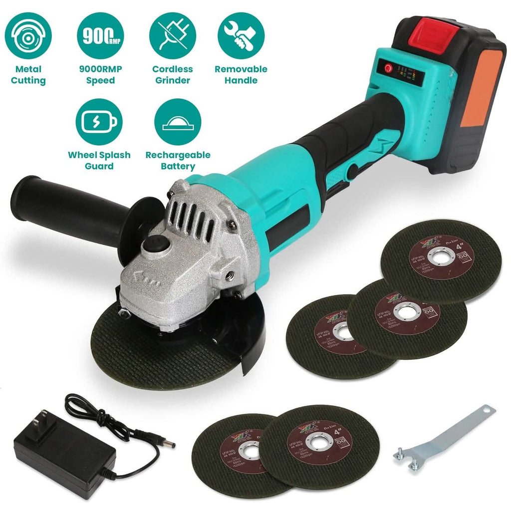 Kit de meuleuse d'angle sans fil 21 V avec moteur sans balais