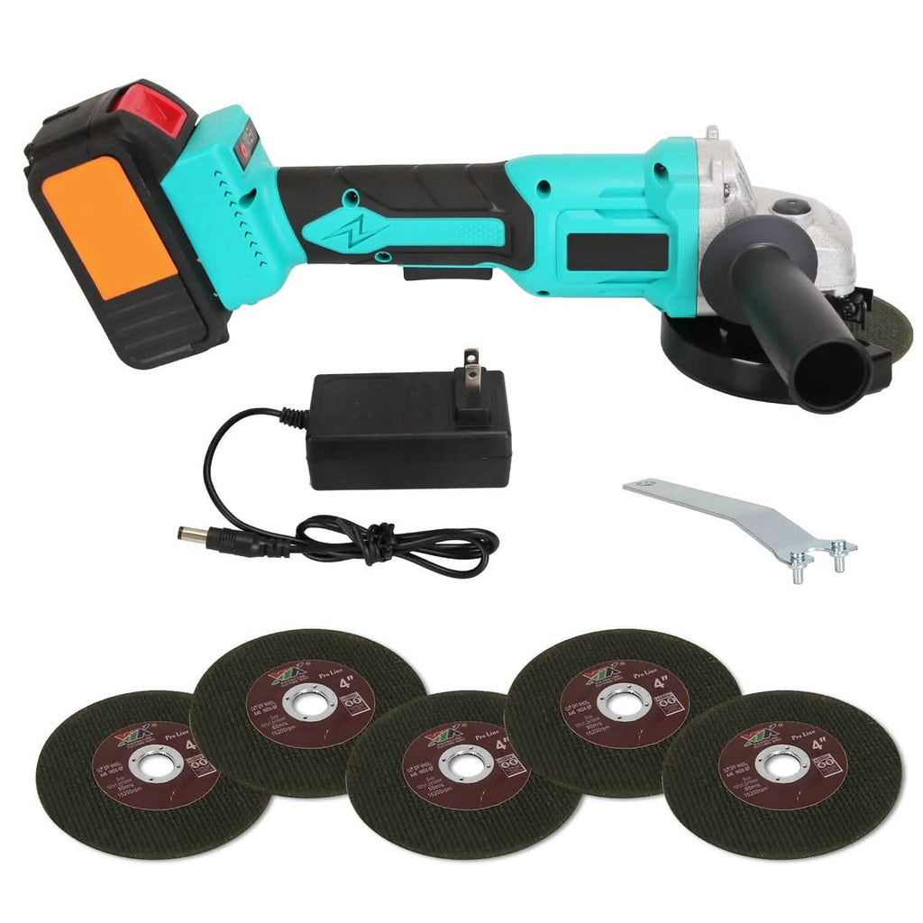 Kit de meuleuse d'angle sans fil 21 V avec moteur sans balais