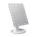 Miroir de bureau sur pied à écran tactile 22 LED