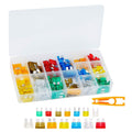 Assortiment de 220 fusibles à lames pour voiture