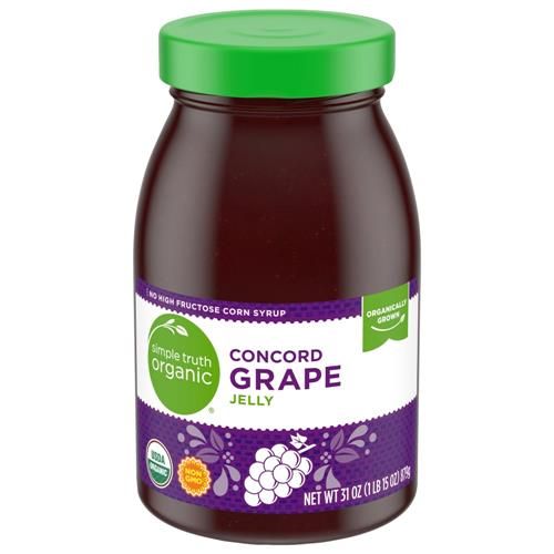 Gelée de raisin biologique Simple Truth 879 g