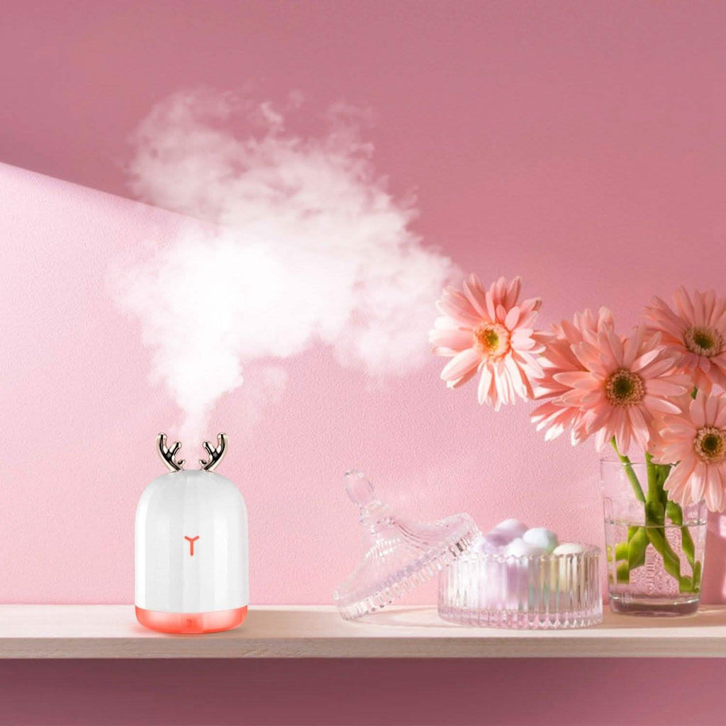 Diffuseur d'air ultrasonique à brume fraîche de 220 ml avec 7 couleurs
