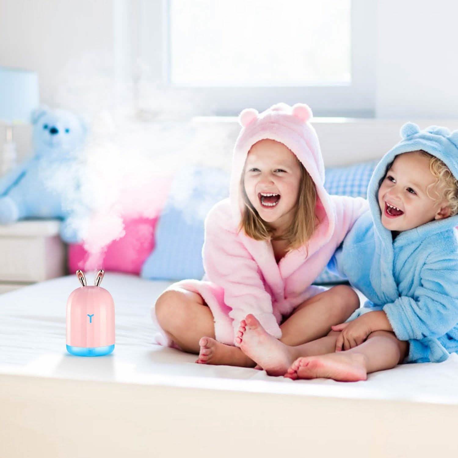 Diffuseur d'air ultrasonique à brume fraîche de 220 ml avec 7 couleurs