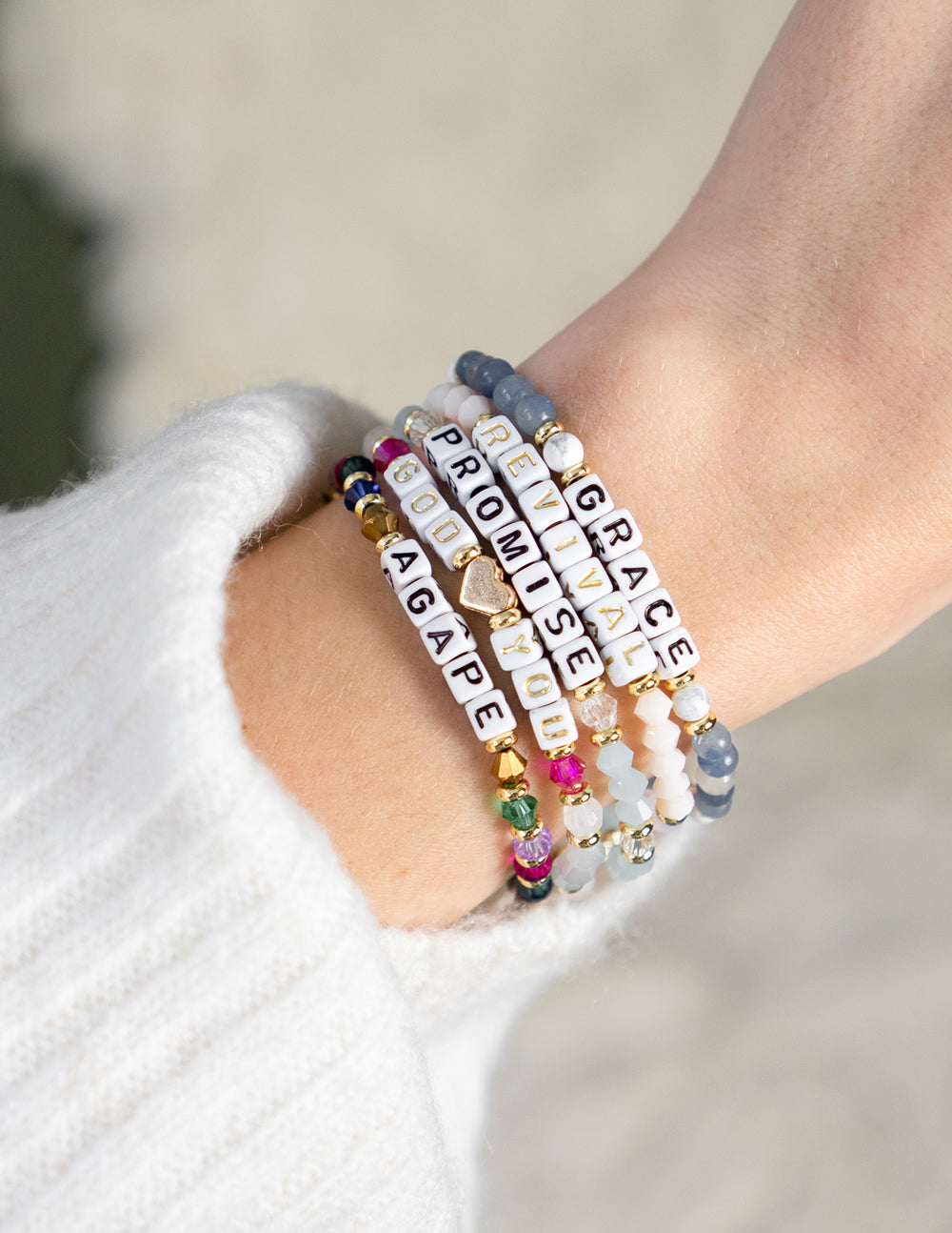 Bracelet Lettre Agape