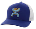 Casquette trucker HOOey Coach (Bleu/Blanc)