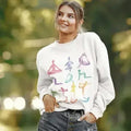 Sweat-shirt col rond coupe ample - Essentiel Yoga & Détente | Femstylo