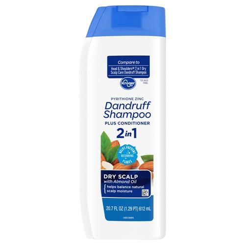 Shampooing antipelliculaire et apaisant pour cuir chevelu sec Kroger 612 ml