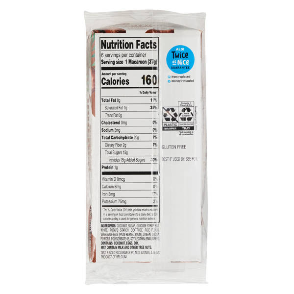 Benton's Chocolate Coconut Macaroons, 7.8 oz