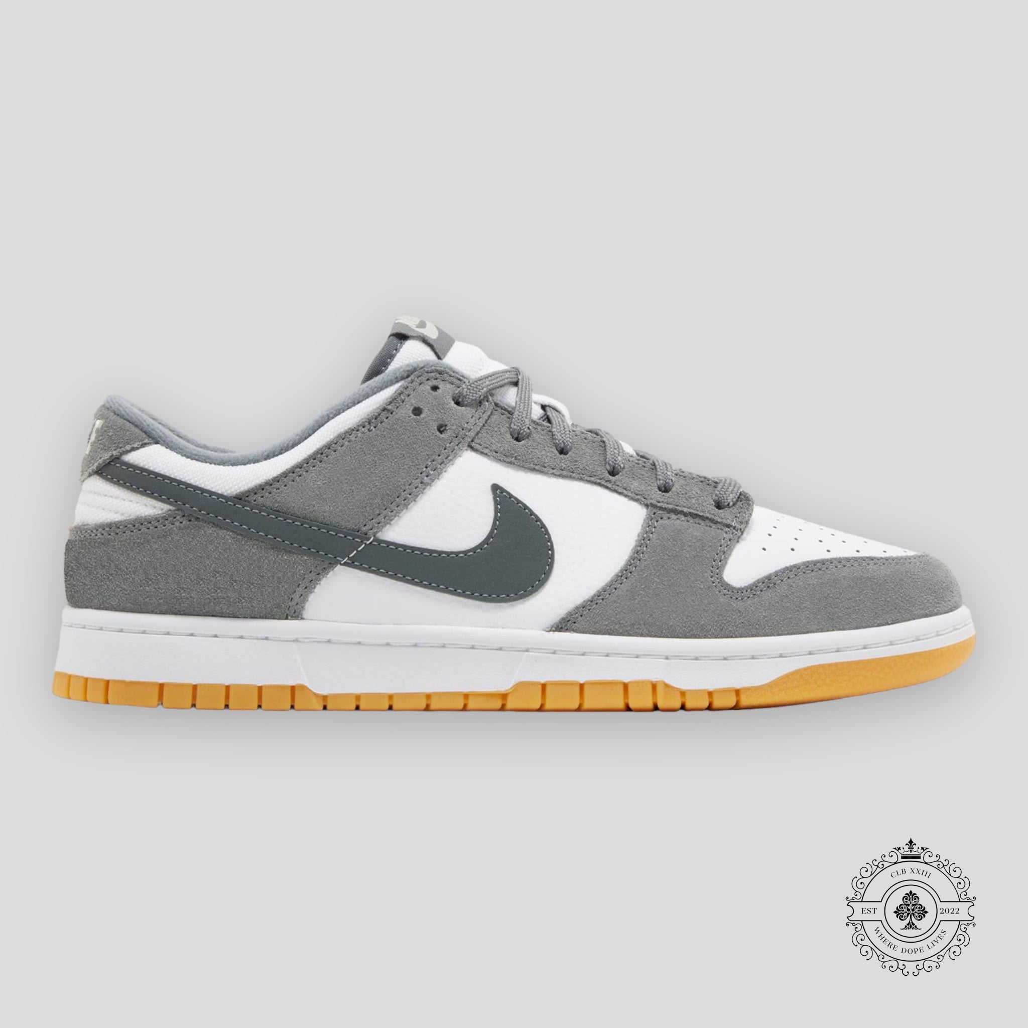 Nike Dunk Low « Smoke Grey Gum 3M Swoosh »