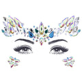 23 Ensembles de Bijoux Autocollants pour Visage, Paillettes, Tatouages Temporaires pour Fêtes, Maquillage, Pierres Précieuses en Cristal pour Femmes