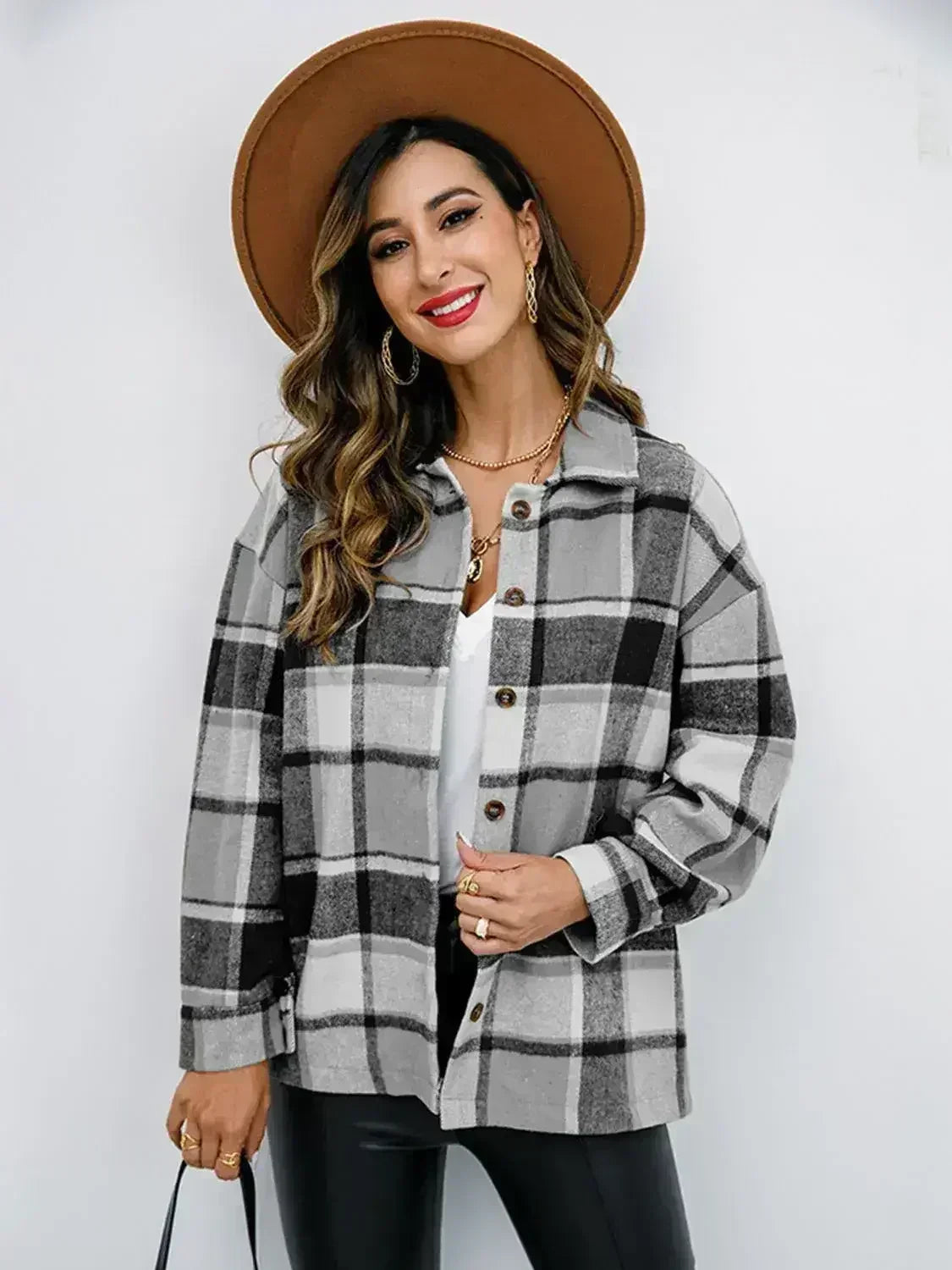 Veste boutonnée couleur citrouille