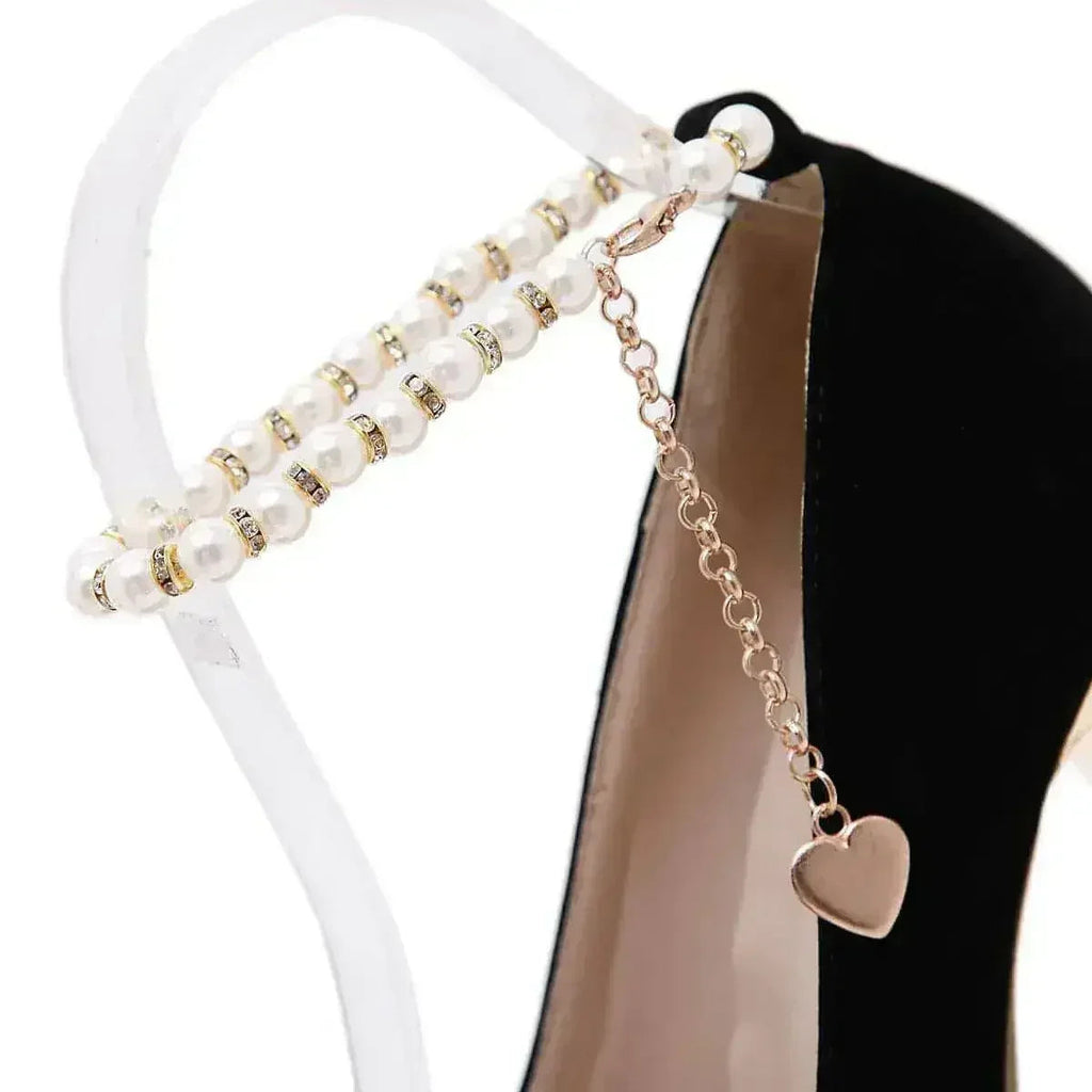 Escarpins compensés à talons hauts - Stilettos confortables - Des chaussures pour le travail et les soirées